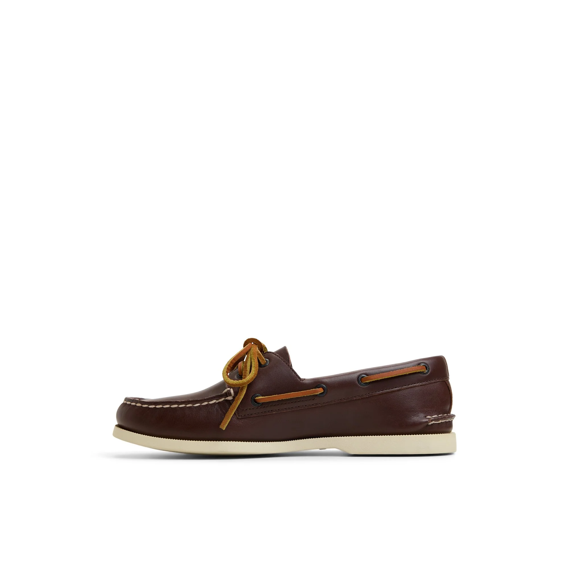 Authentic Original™ 2-Eye Boat Shoe Marrone Leather Smooth