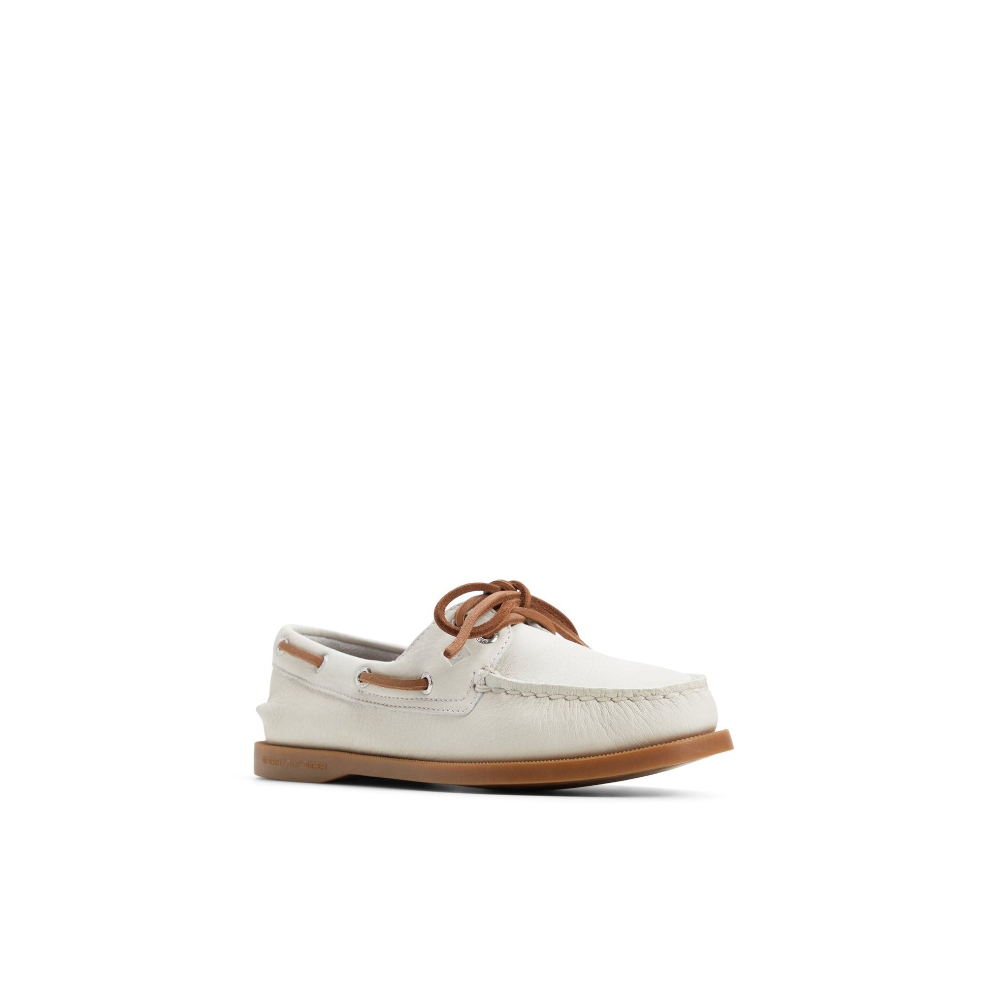 Authentic Original™ 2-Eye White Gum Leather Smooth