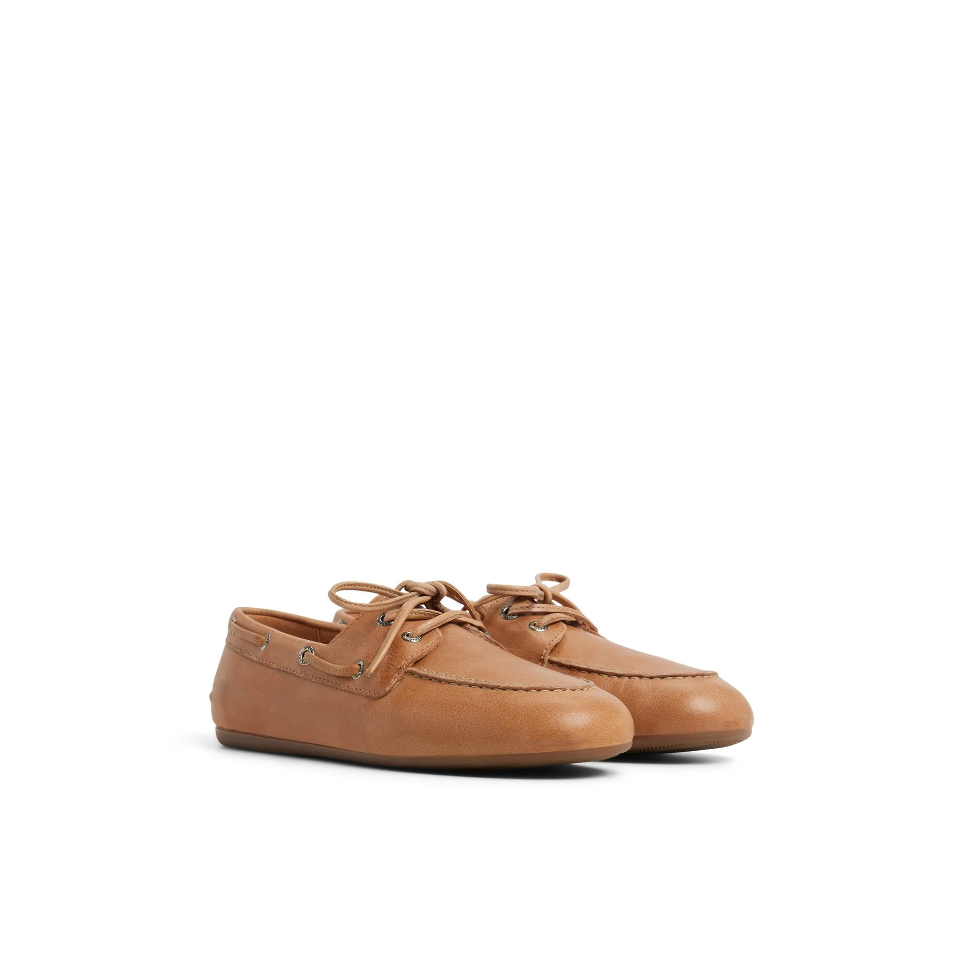 Slim Boat Shoe Sahara Leather Smooth