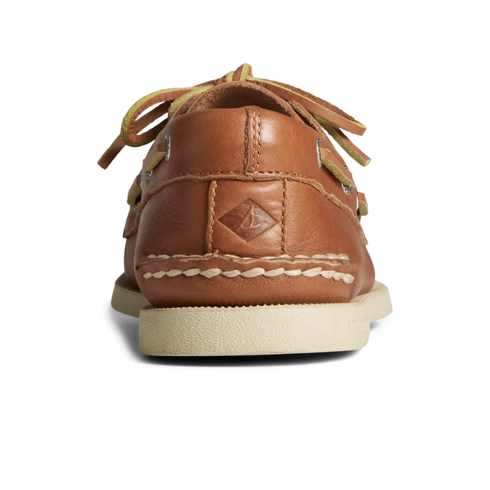 Authentic Original™ 2-Eye Boat Shoe Tan Leather Smooth