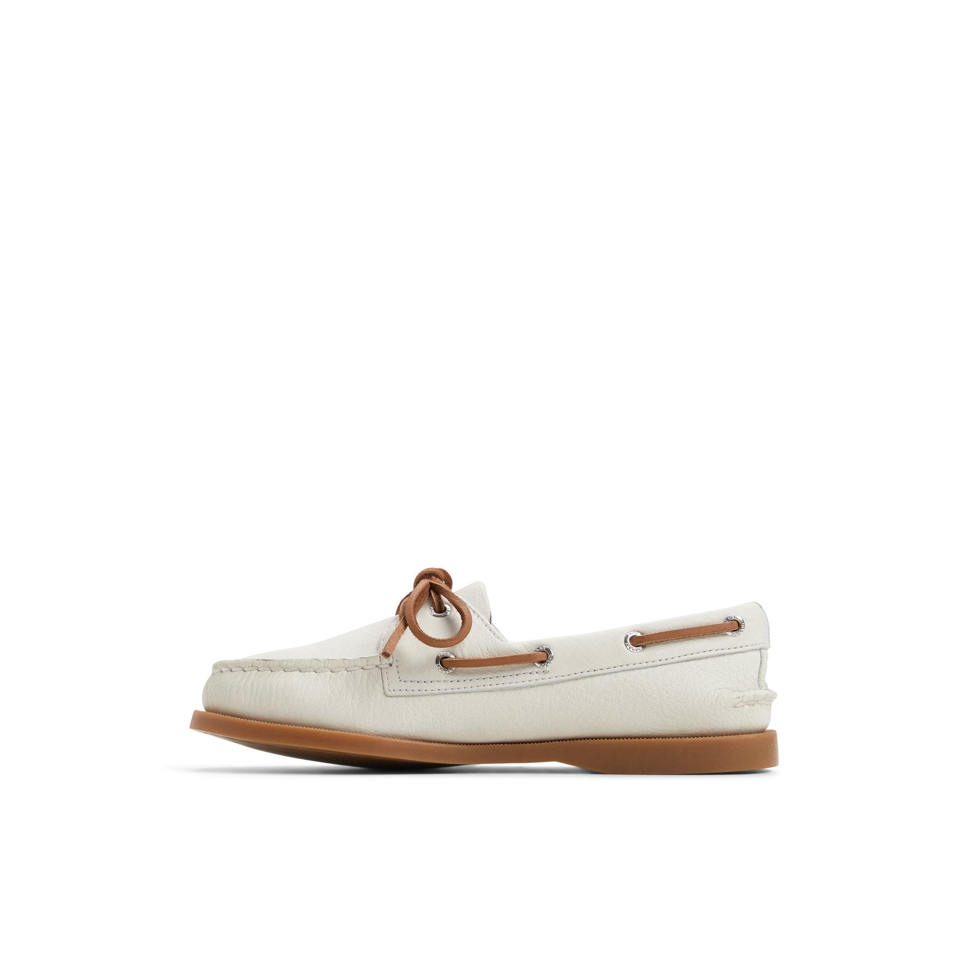 Authentic Original™ 2-Eye White Gum Leather Smooth