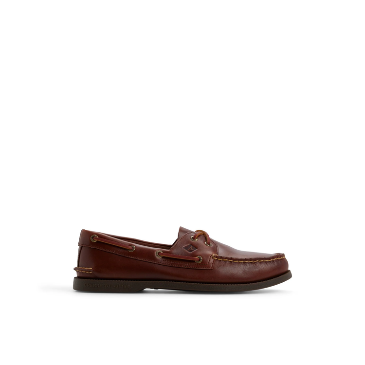 Authentic Original™ 2-Eye Boat Shoe Mahogany Leather Smooth