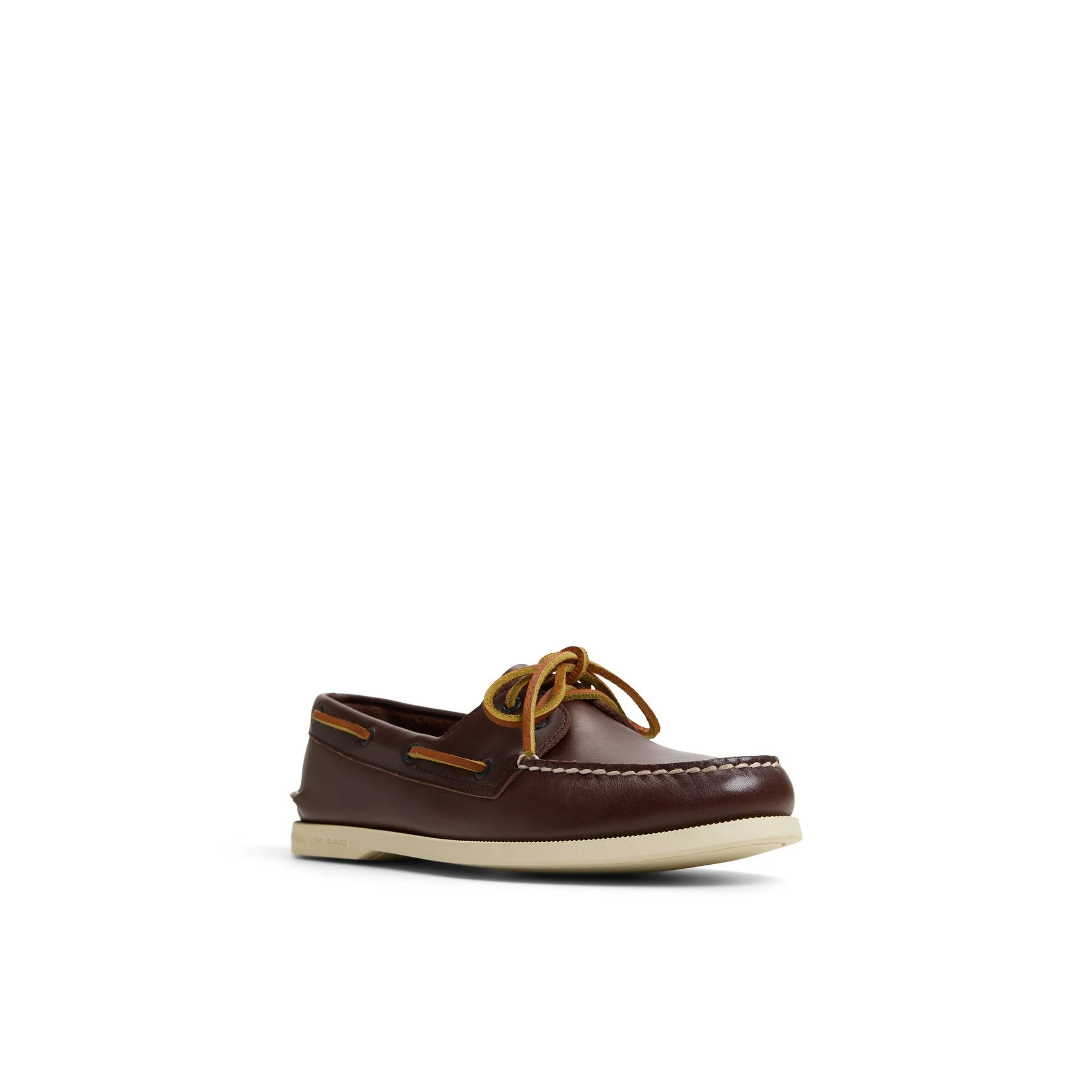 Authentic Original™ 2-Eye Boat Shoe Marrone Leather Smooth
