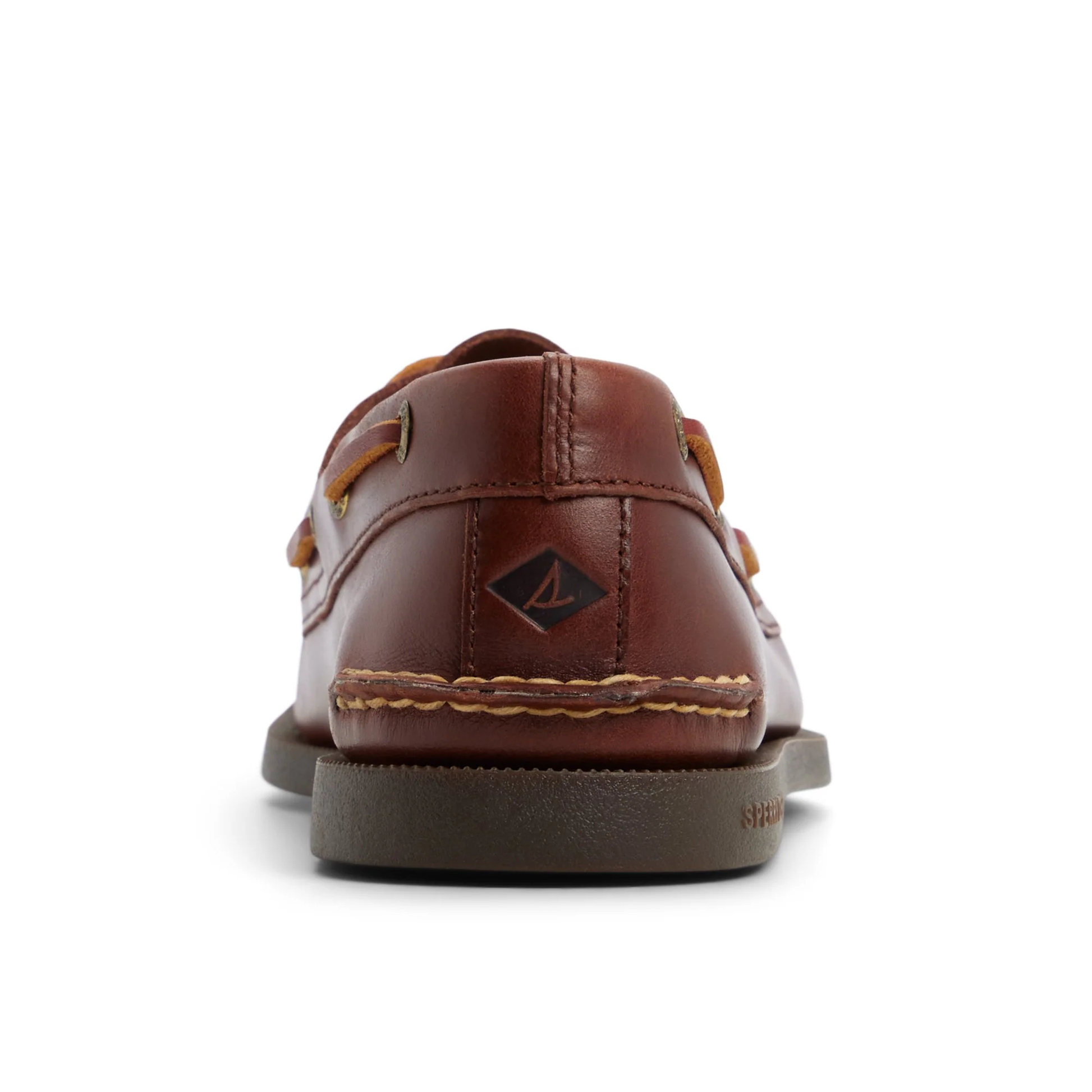 Authentic Original™ 2-Eye Boat Shoe Mahogany Leather Smooth