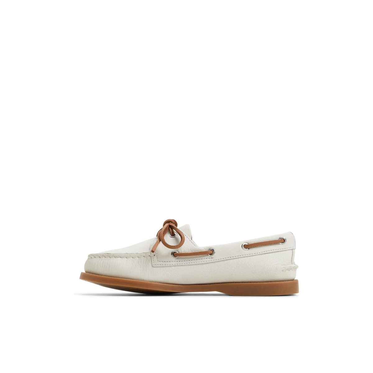 Authentic Original™ 2-Eye White Gum Leather Smooth
