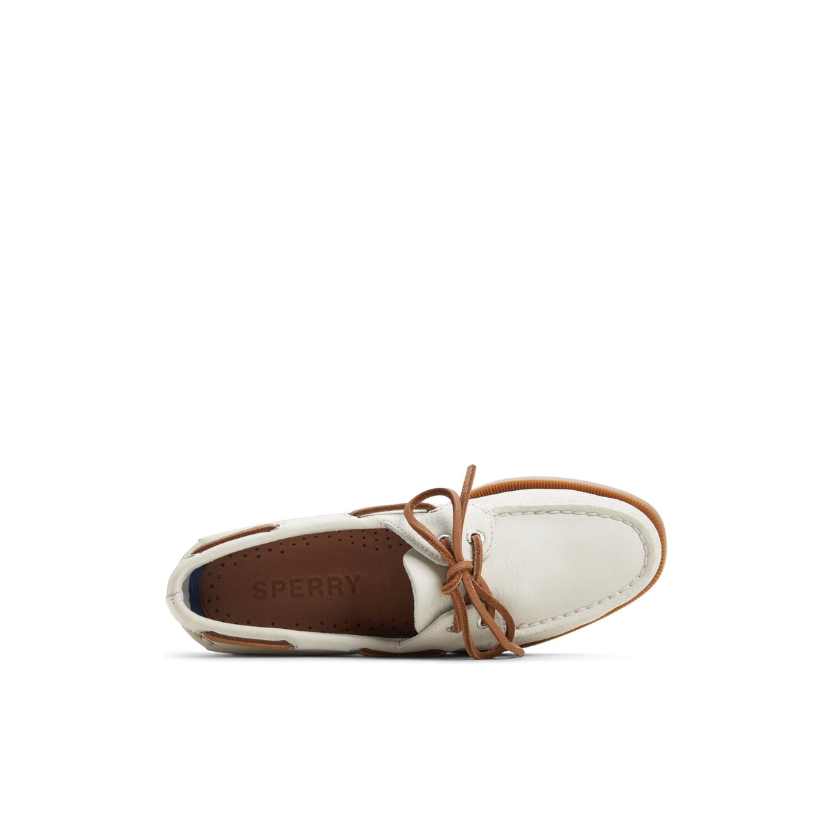 Authentic Original™ 2-Eye White Gum Leather Smooth