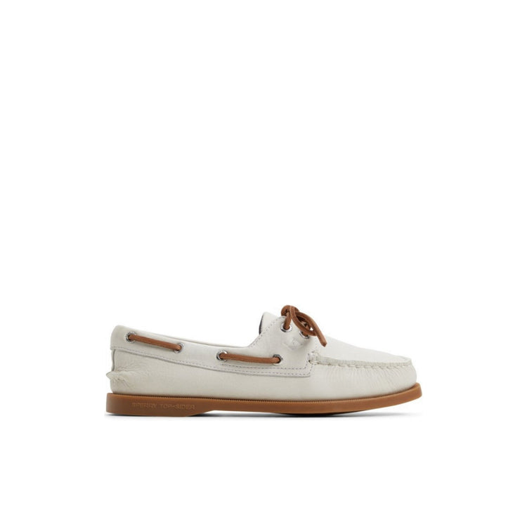 Authentic Original™ 2-Eye White Gum Leather Smooth