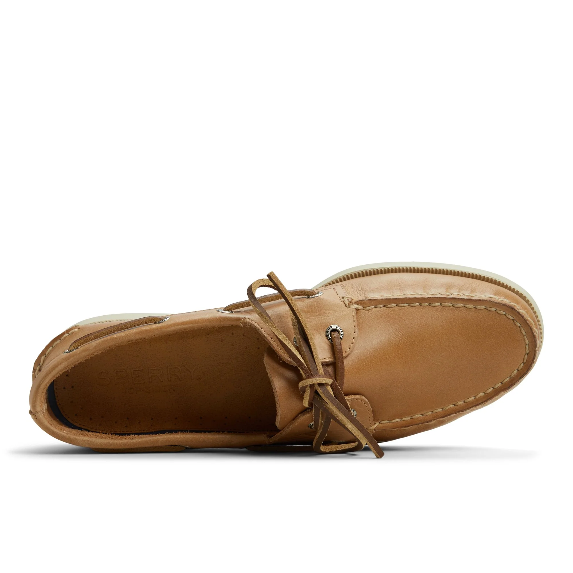 Authentic Original™ 2-Eye Boat Shoe Oatmeal Smooth