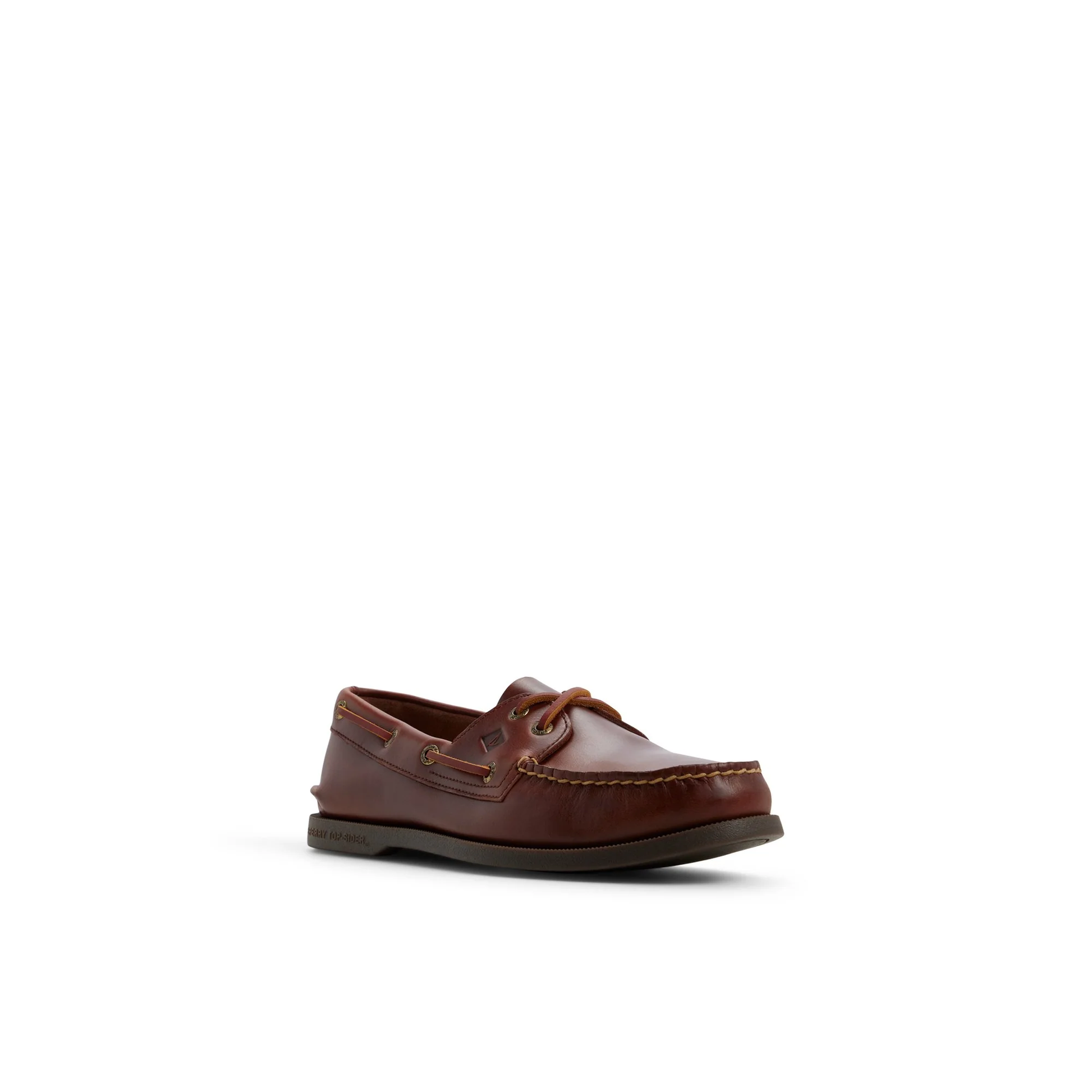 Authentic Original™ 2-Eye Boat Shoe Mahogany Leather Smooth