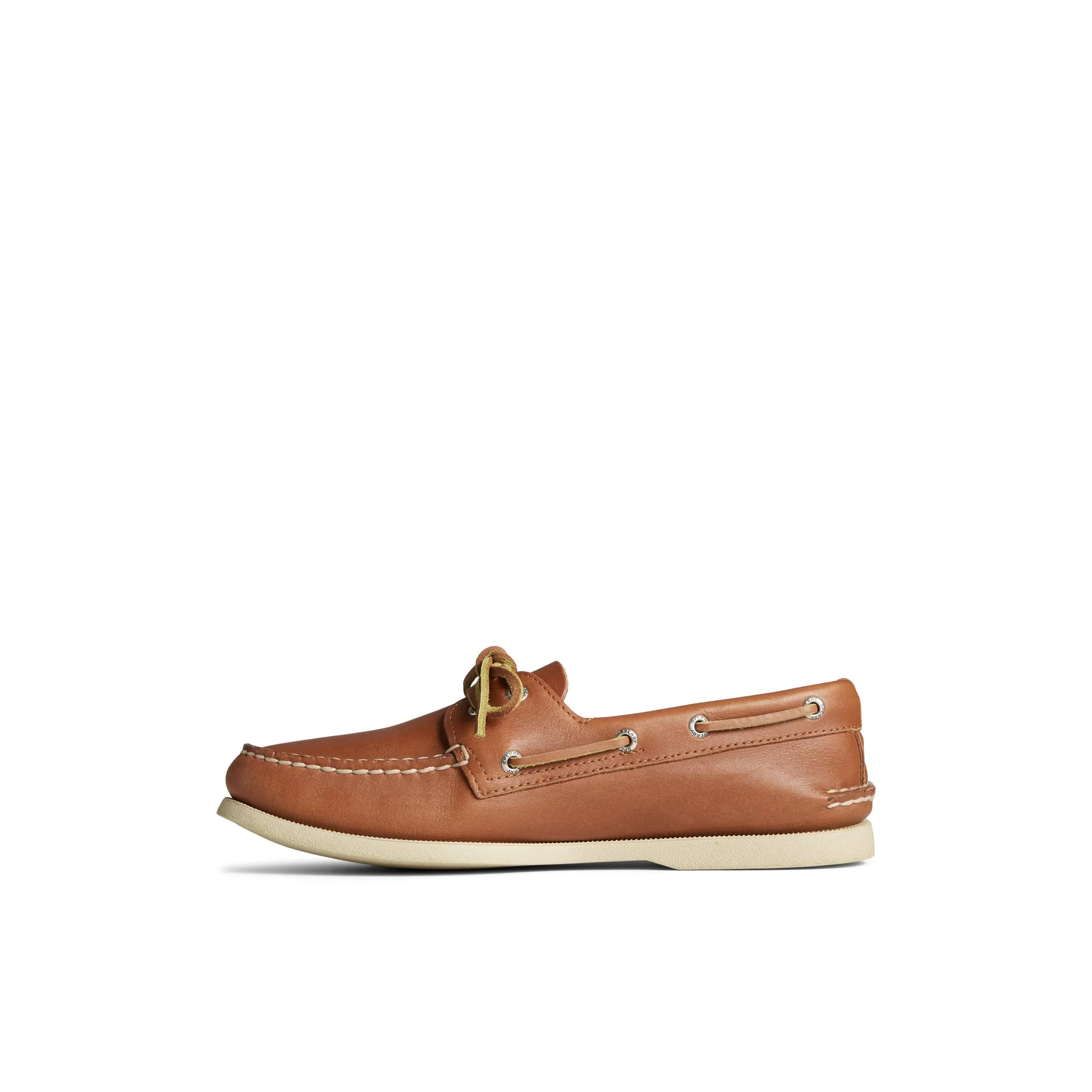 Authentic Original™ 2-Eye Boat Shoe Tan Leather Smooth