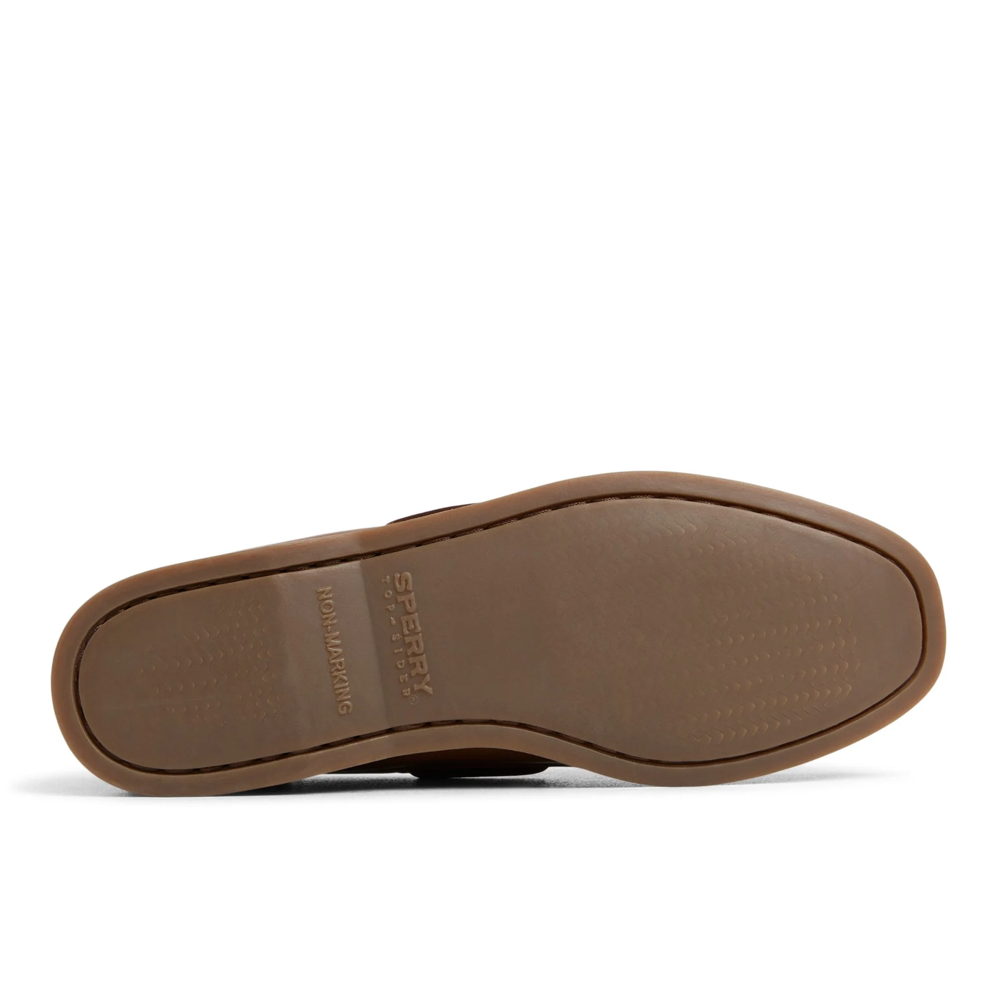 Authentic Original™ 2 Eye Boat Shoe Brown Leather Distressed