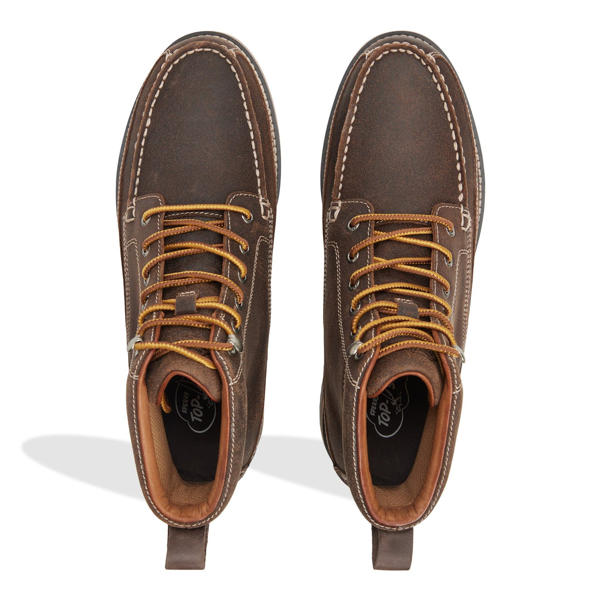 Mini Lug Top Sider Cloud Moc Boot Seal Leather Suede
